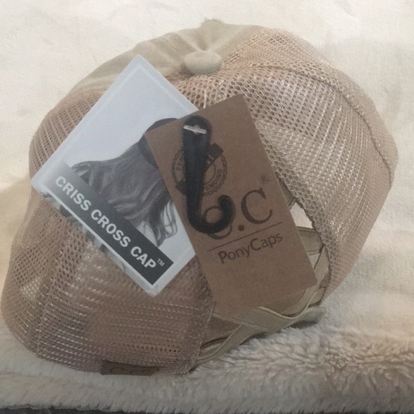 C.C Criss Cross Pony Cap - Picture 2 of 6